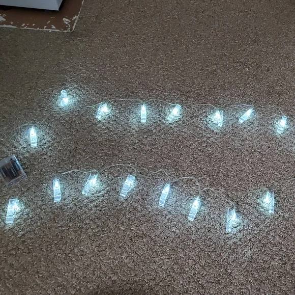 LED Photo Clip String Lights - Picture 2 of 6